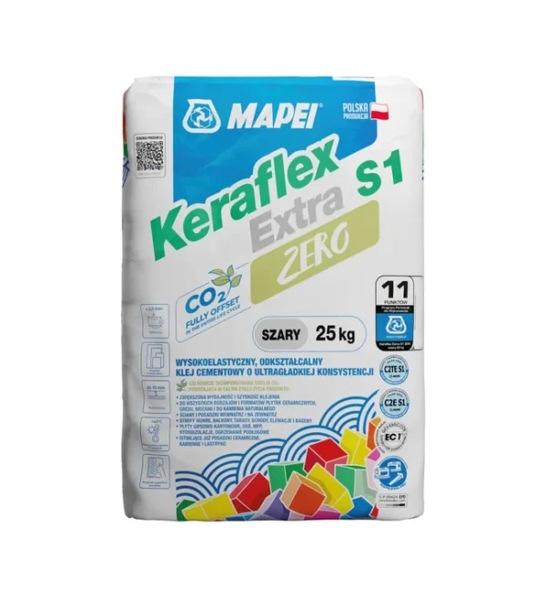 Mapei Keraflex Ext S1 lijm grijs 25 KG