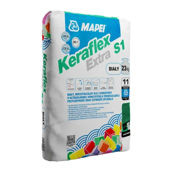 Mapei Keraflex Ext S1 lijm WIT 23 KG